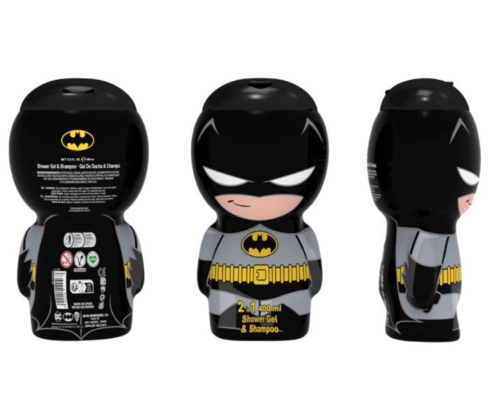 Gel za tuširanje Batman + šampon 2D 400ml.