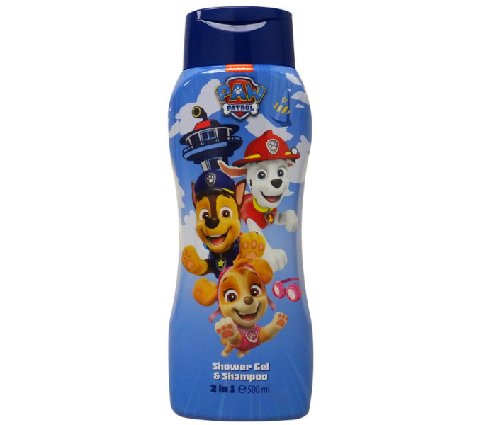 Gel za tuširanje Paw Patrol + šampon 500ml.