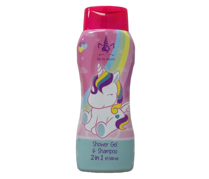 Gel za tuširanje Unicorn + šampon 500ml.