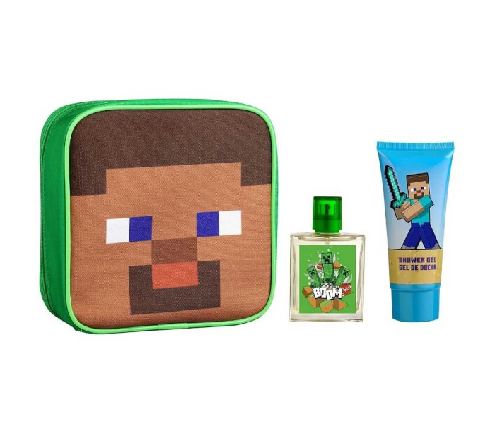 Neseser  Minecraft + toaletna voda 50ml.+ gel za tuširanje