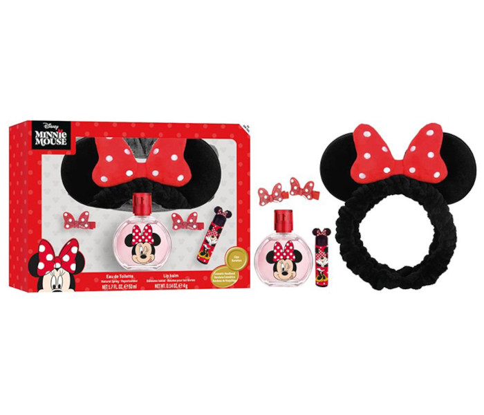 Set Minnie toaletna voda 50ml.+balzam za usne+šnalice+ šnala za kosu