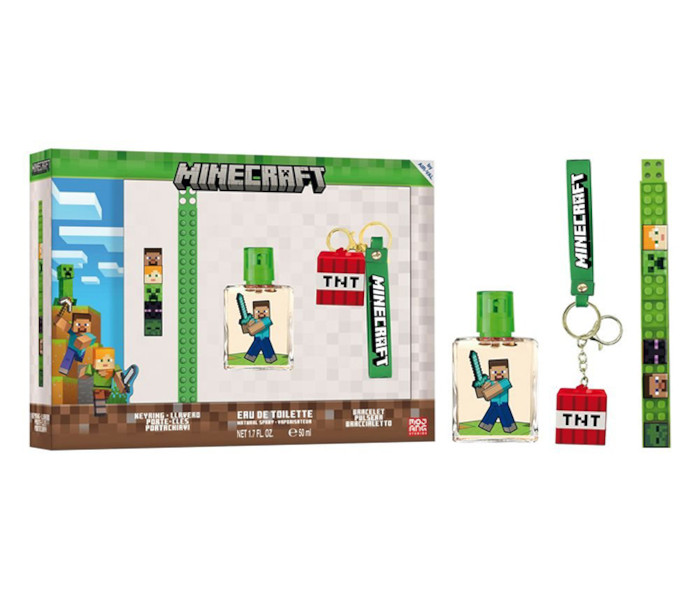 Set Minecraft toaletna voda 50ml.+ privezak