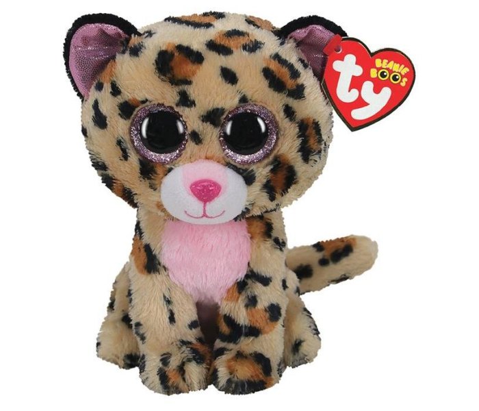 Igračka Ty Pliš leopard, regular