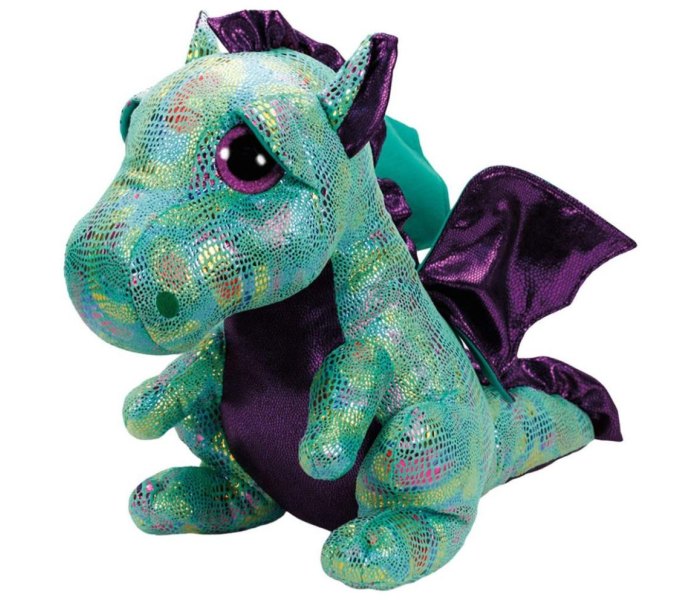 Igračka Ty Pliš zmaj, 42cm.