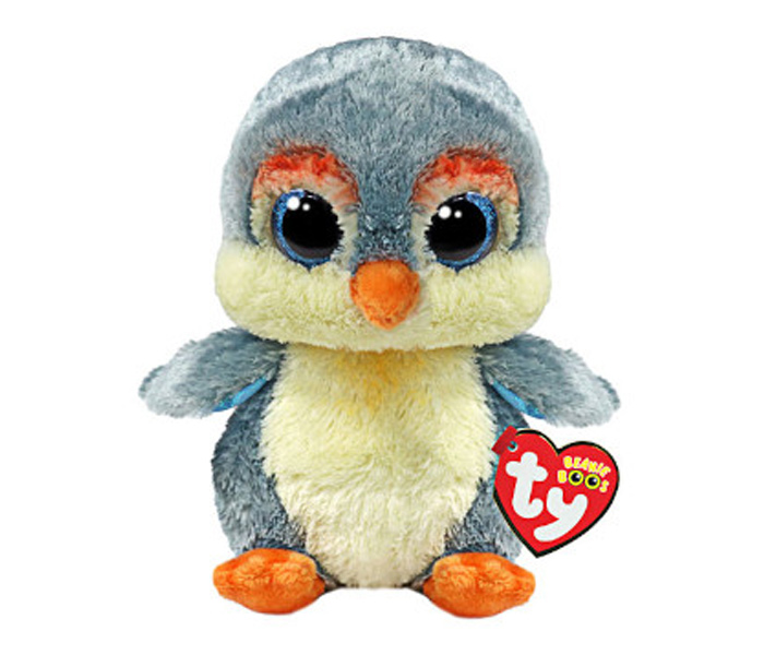 Igračka Ty Pliš sivi pingvin, regular