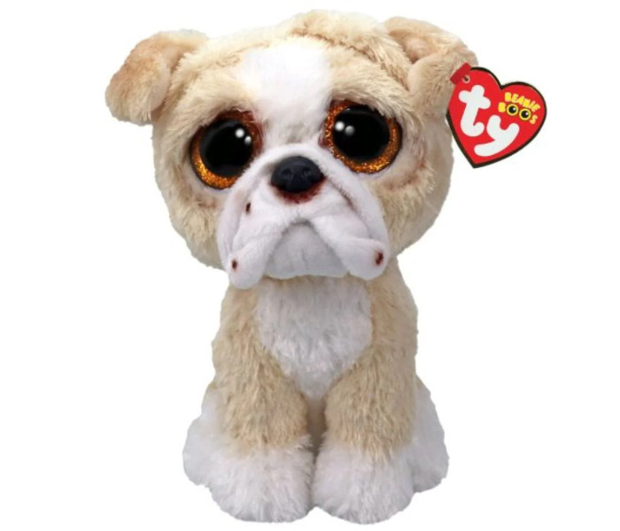 Igračka Ty Pliš buldog, 15cm. regular