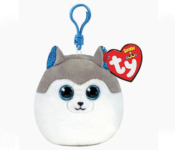 Igračka Ty Pliš privezak haski, clip