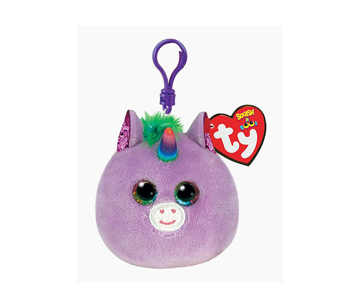 Igračka privezak Ty Pliš jednorog, clip