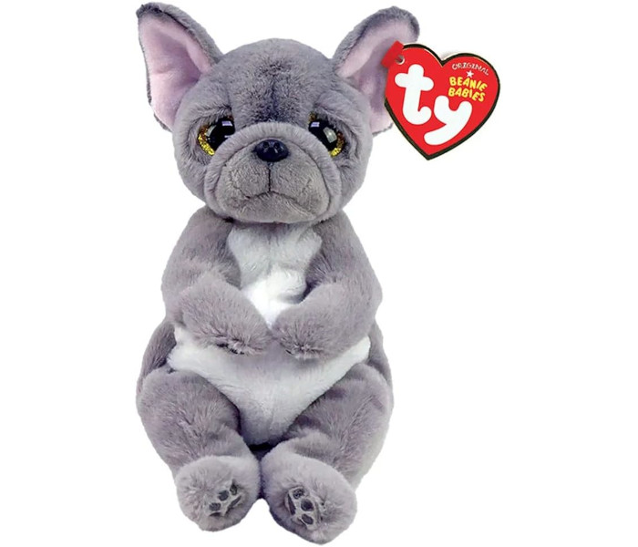 Igračka Ty Pliš sivi pas 15cm.