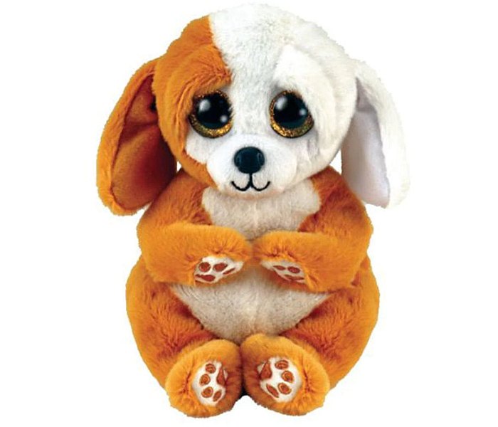 Igračka Ty Pliš bijeli pas, regular