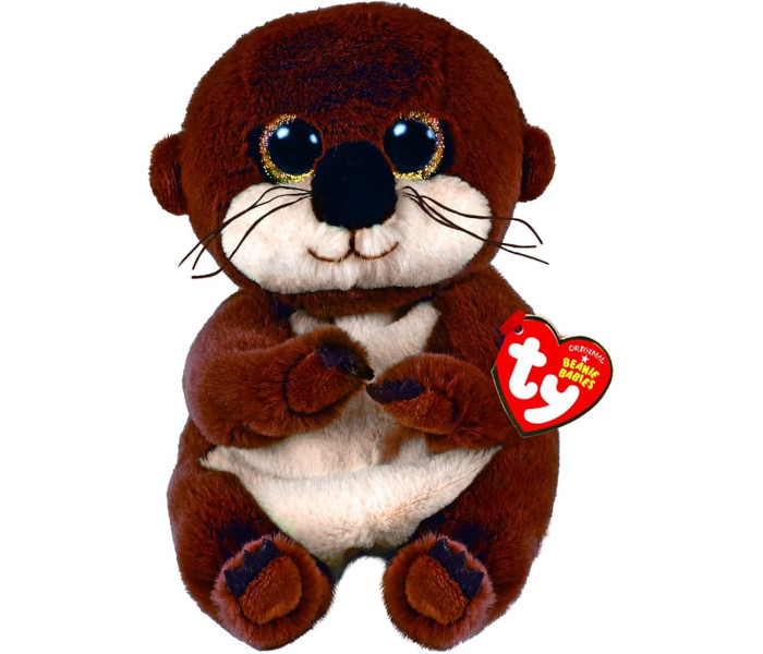 Igračka Ty Pliš kafena vidra 15cm.