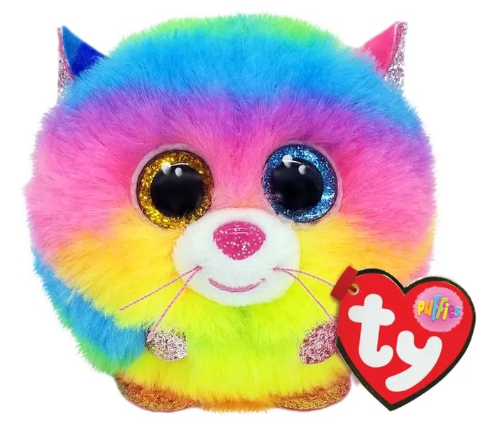 Igračka Ty Pliš loptica mačka, clip