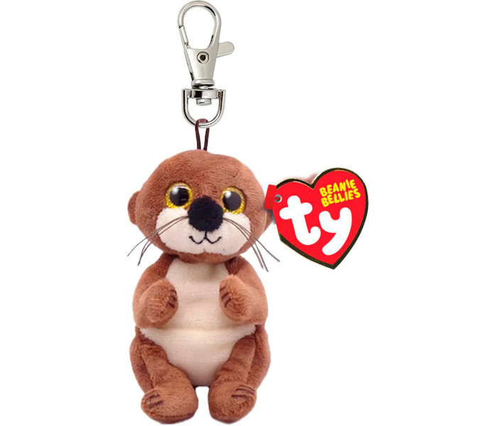 Igračka privezak Ty Pliš vidra, clip