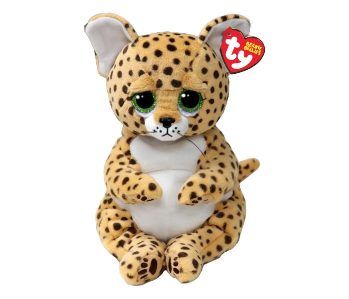 Igračka Ty Pliš leopard 24cm, medium