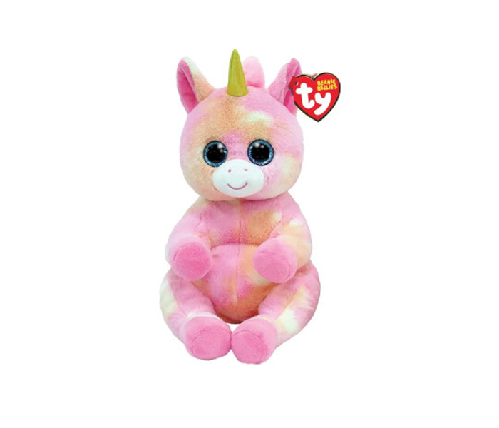 Igračka Ty Pliš pink jednorog 24cm, medium