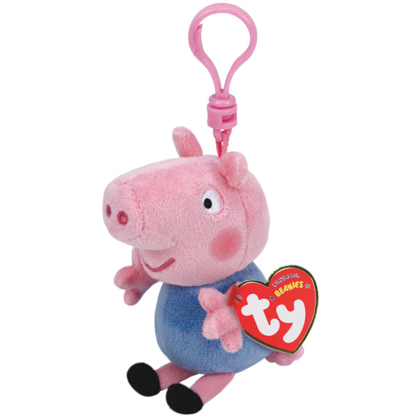 Igračka privezak Ty Pliš George,clip