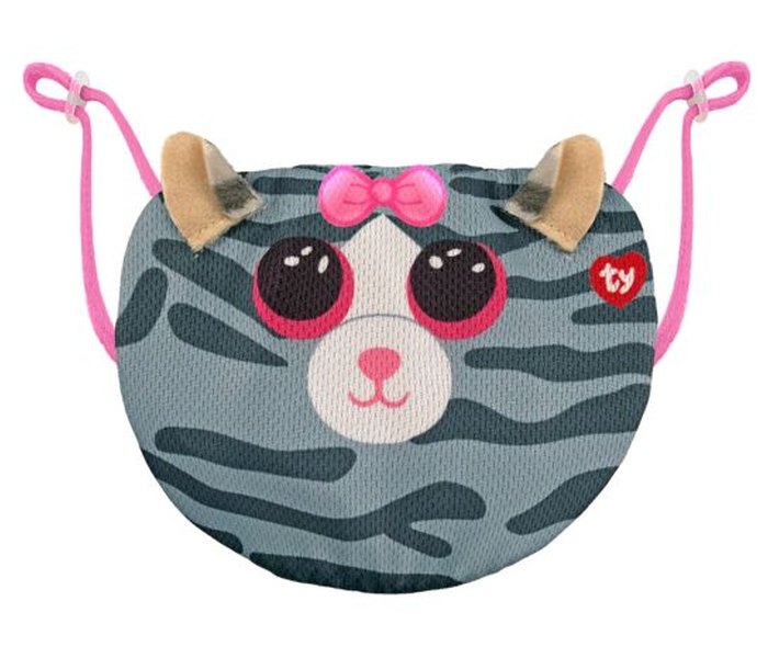 Ty Pliš maska, siva mačka