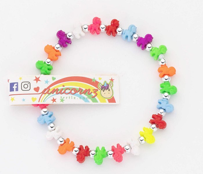 Narukvica unicorn fluo