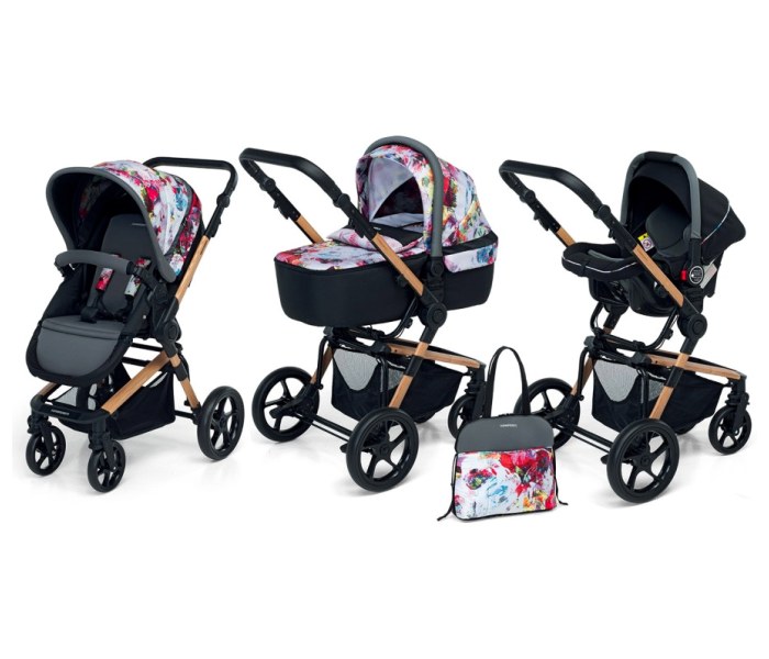 Kolica trio  iwood travel system fashion