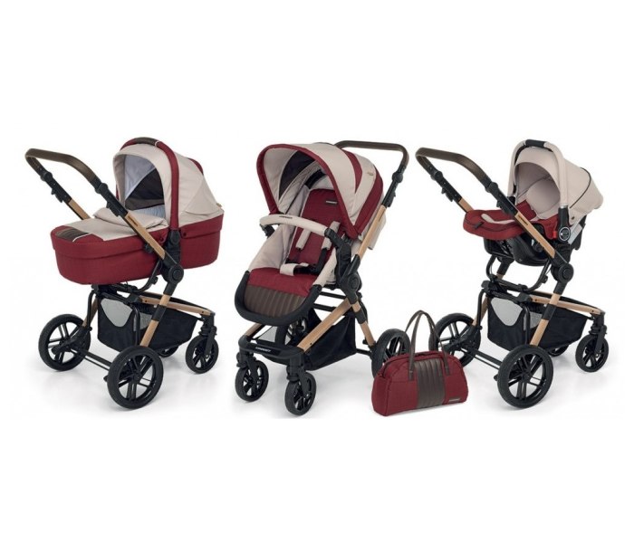 Kolica trio  iwood coral