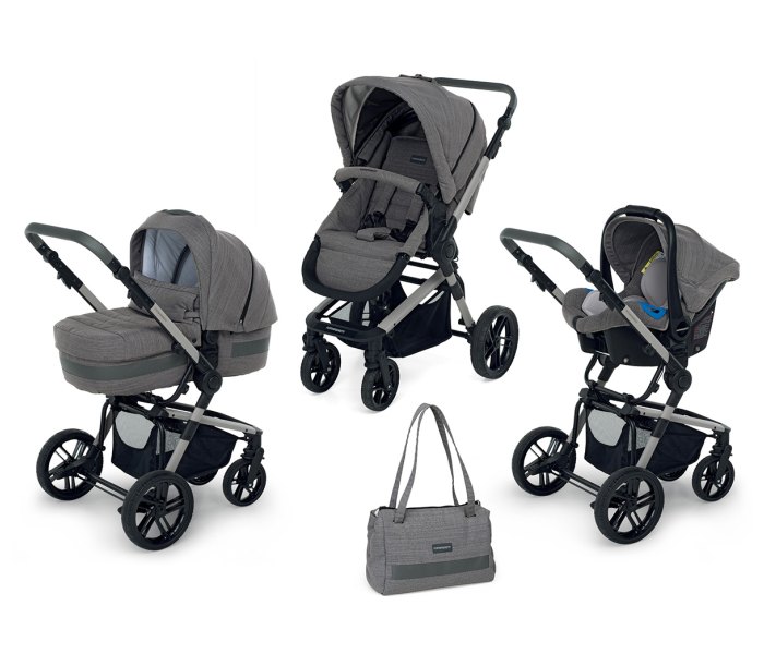 Kolica Iwood travel system elite grey