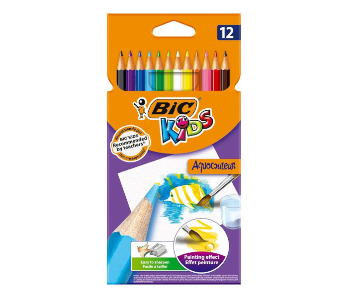 BIC drvene bojice AQUACOL 12/1