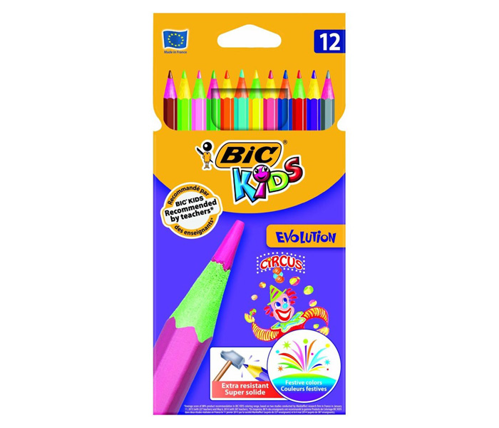 BIC Evolutiion Cirkus drvene bojice