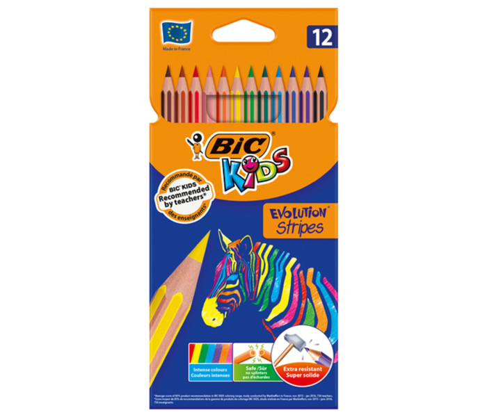 BIC EVOLUTION drvene bojice 12/1
