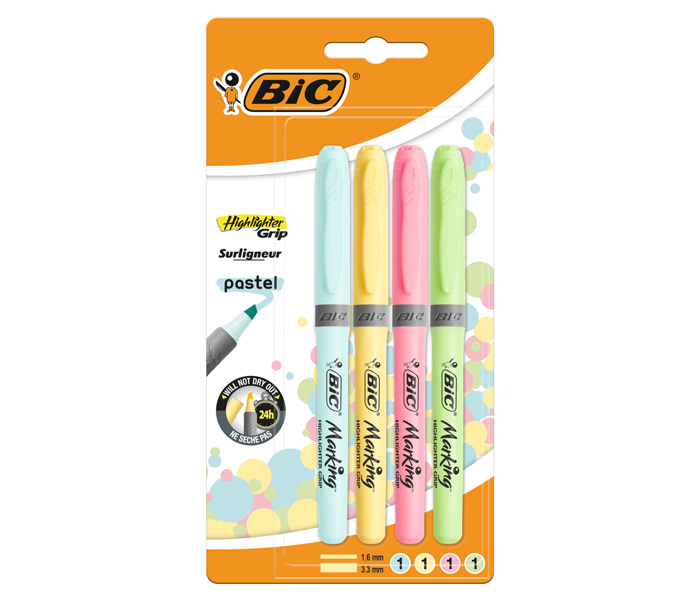 BIC pastelni markeri 4/1