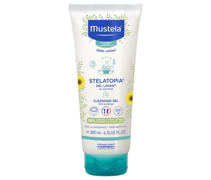 Mustela selatopia gel za tuširanje 200ml.
