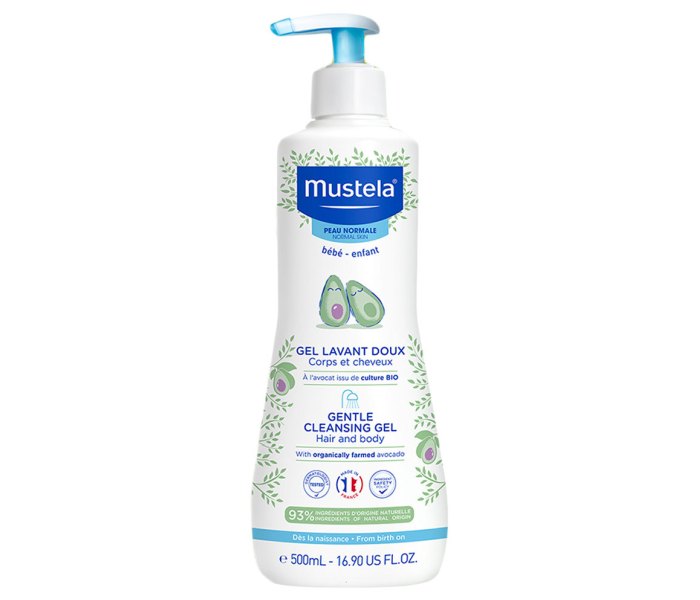 Mustela dermatološki gel za kupanje 500ml.