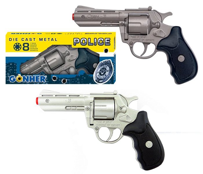 Igračka revolver policijski  8 metaka