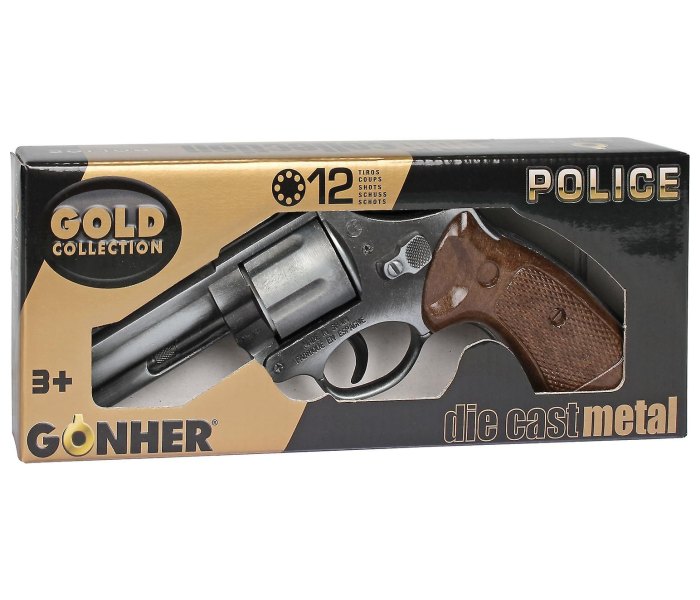 Igračka revolver policijski  12 metaka