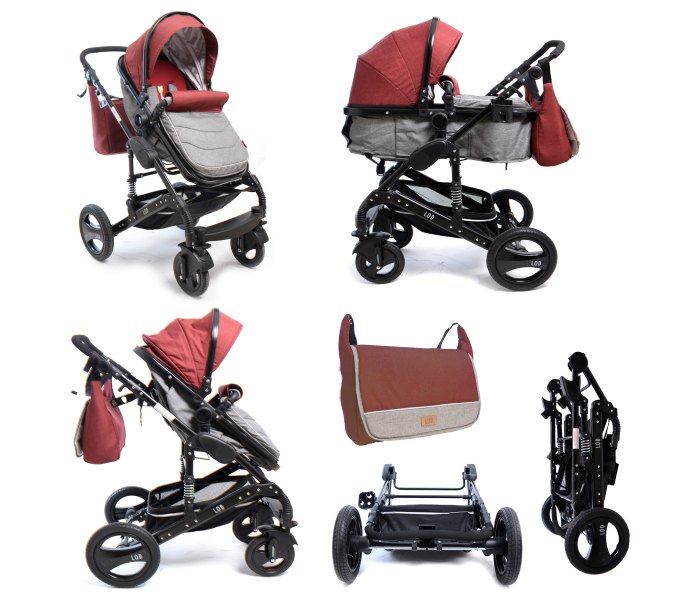 Kolica Matrix 2u1 crvena