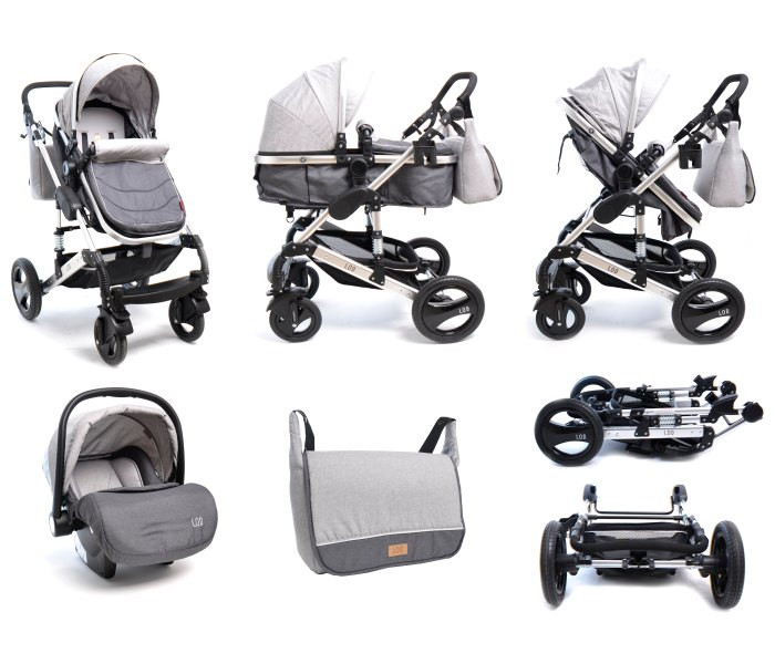 Kolica Matrix 3U1 siva