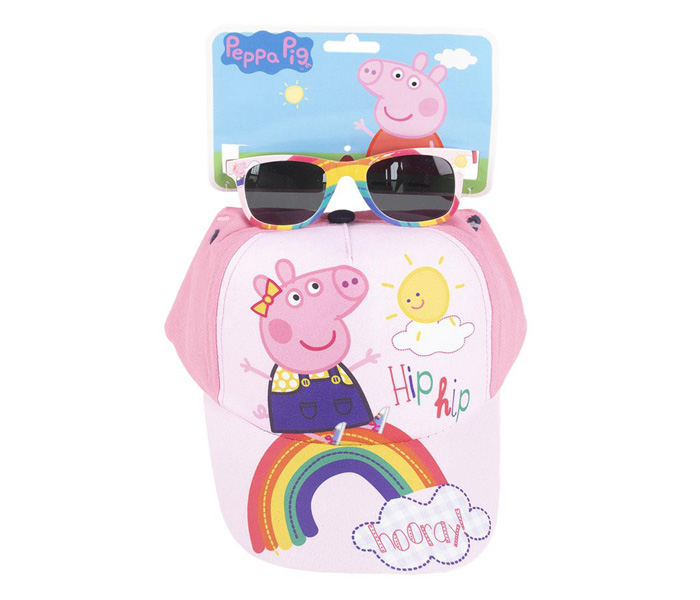 Set za djecu Cerda kačket i naočare Pepa prase