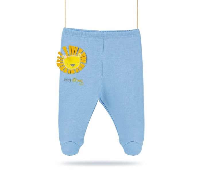 Pantalone za bebe BiBaby lav plave