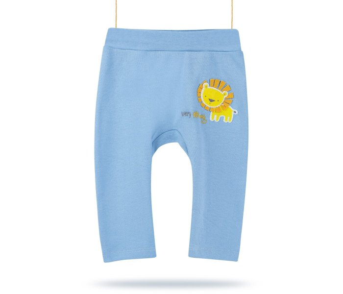 Pantalone za bebe BiBaby lav plave