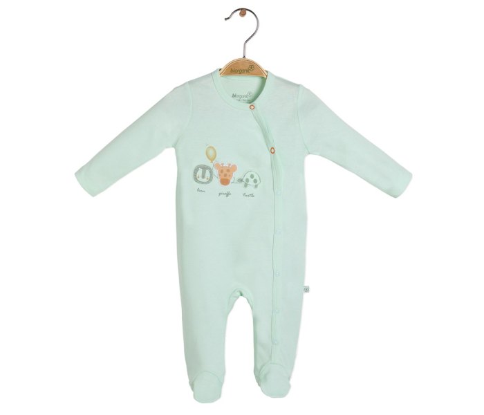 Špilhozna za bebe BiOrganic zoološki vrt zelena 56 cm
