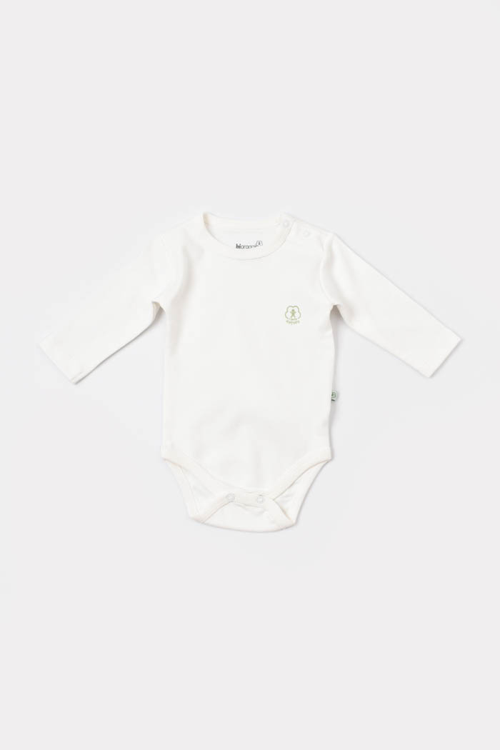 Bebi bodi BiOrganic dugi rukav,bež,68cm.