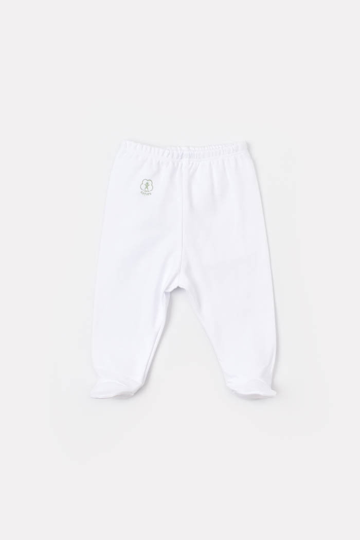 Bebi pantalone BiOrganic,bijele,56cm.