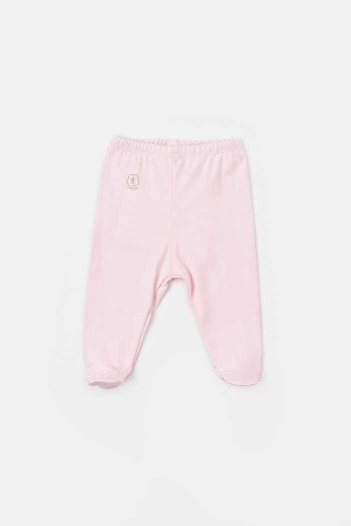 Pantalone za bebe BiOrganic priroda roze 68 cm