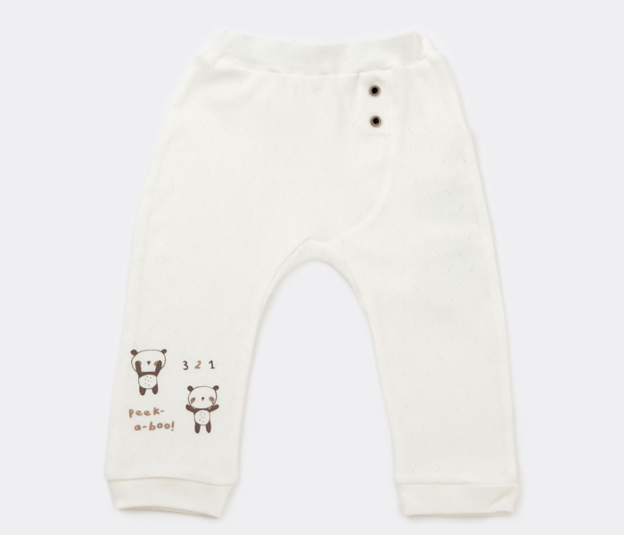 Pantalone za bebu BiOrganic pande bež 80 cm