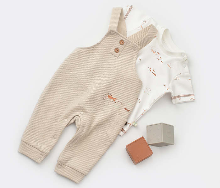 Bebi set BiOrganic morska zvijezda bež 74 cm