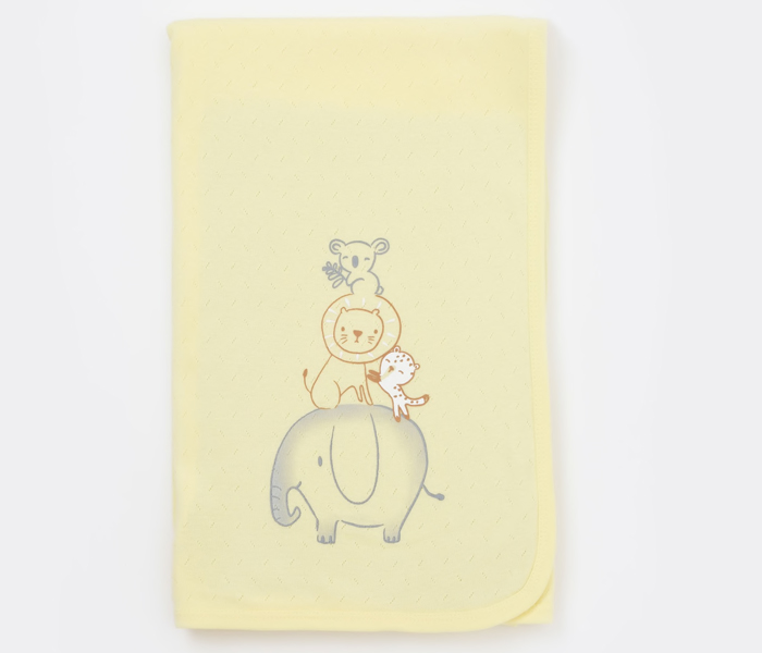 Ćebe za bebe BiBaby safari žuto 85*9