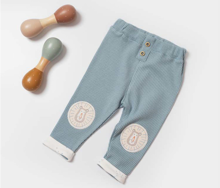 Pantalone za bebe BiOrganic plava 92