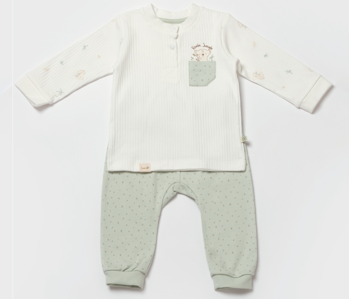 Bebi komplet Biorganic, zeleni 74 cm