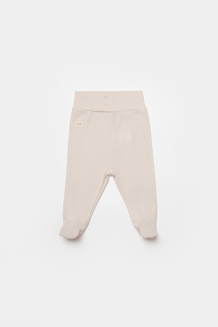 Bebi pantalone BiOrganic, bež, 62cm