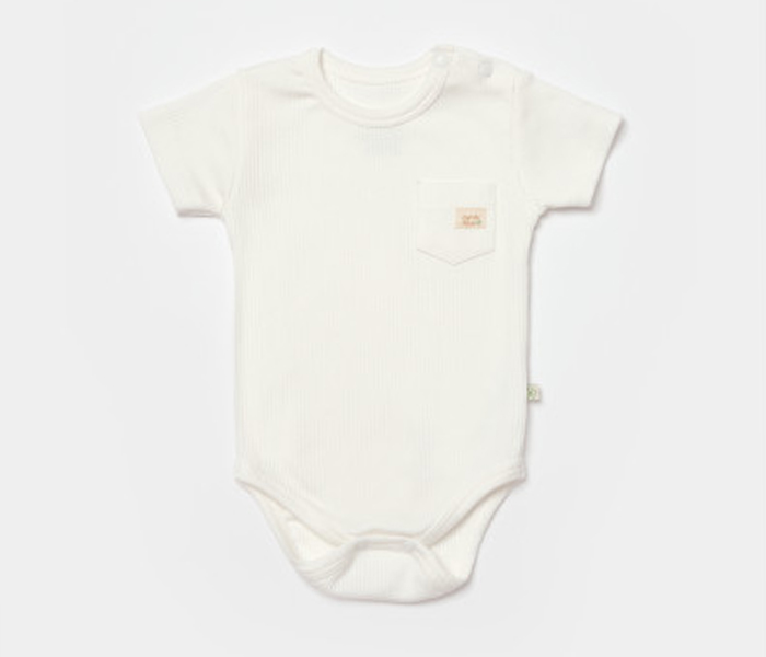 Bodi za bebe BiOrganic kratkih rukava, 86cm , bež