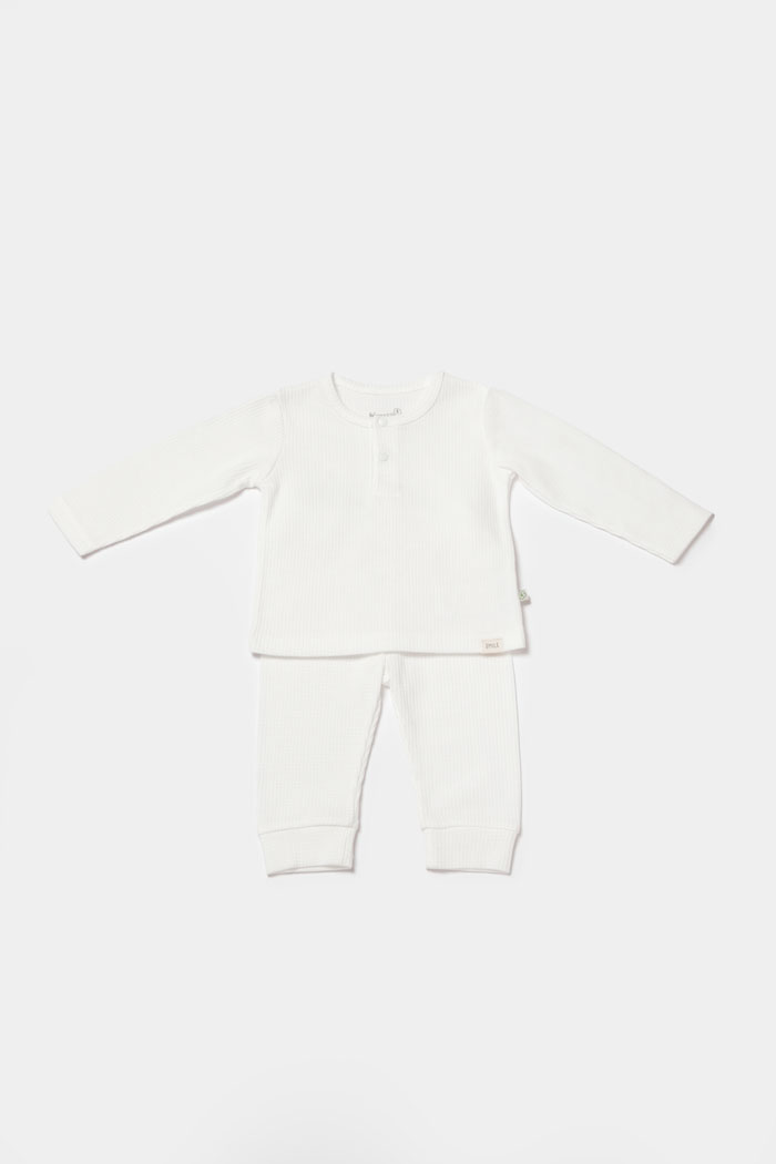 Bebi set BiOrganic 2/1 pantalone sa majicom, bež, 86cm